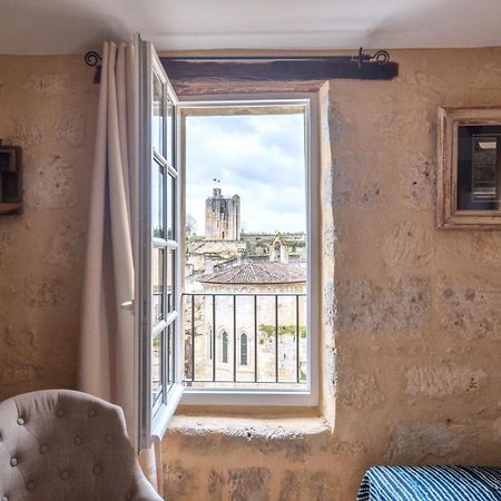 Elégant appartement tout confort avec climatisation dans le centre historique de ST Emilion Saint-Émilion Exterior foto